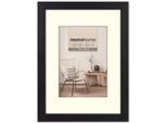 Zep Cornice In Legno Malmo Nero 40X60 Cm Con Passepartout 30X45 Cm