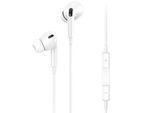 Usams Cuffie Stereo Ep-41 3,5 Mmb Bianco/Bianco Sj451Hs01