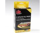 T3AZUR CJ571XLUPP5 Cartuccia D'inchiostro 5 Pz. Compatibile Nero, Ciano, Magenta, Giallo