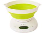 Little Balance Lb 8064 Bilancia Da Cucina Little Balance Bol Up, Pieghevole, Bianco / Verde Chiaro