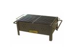 Barbecue Imex El Zorro Tovaglia Grill Carbone Nero Metallo 31 X 21 X 14 Cm