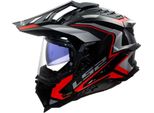 Ls2 Mx701 Explorer Carbon Frontier Ii Casco Integrale Nero S Nero S