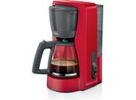 Caffettiera Con Filtro 15 Tazze 1200W Rossa/Nera Bosch Tka2M114