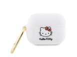 Hello Kitty Hkap23Dkhsh Airpods Pro 2 (2022/2023) Cover BiałY/Bianco Silicone 3D Kitty Head