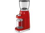 Smeg 50'S Style Coffee Grinder CGF11RDEU Red