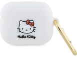 Hello Kitty Hkap3Dkhsh Airpods Pro CoverbiałY/Bianco Silicone 3D Kitty Head