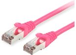 Equip 615583 Equip Cavo Patch Cat6 S/Ftp 2Xrj45 25,00M Rosa Lszh Polybeutel