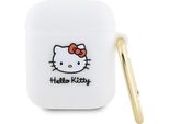 Hello Kitty Hka23Dkhsh Airpods 1/2 CoverbiałY/Bianco Silicone 3D Kitty Head