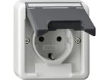 Presa Di Corrente Gira Schuko Kd (Ot) Wg Ap Grigio 445035