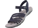 Skechers Reggae Slim Coffee Run Sandali Donna Blu
