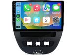 10 Pollici 6+128GB Android Autoradio Per Peugeot 107 Citroen Toyota Aygo C1 2005-2014 Wireless Carplay Android Auto 4G Wifi Gps Navi 8Kern Rds Dsp Dab+