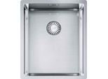 Franke Bxx 110-34, Lavello Sottopiano In Acciaio Inox, Cestello Portasapone Con Valvola A Spina