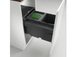 Naber Cox® Base 360 S/400-2, Contenitore Per Rifiuti Per Cassetti Frontali, Con Coperchio Organico