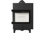 Inserto Camino In Acciaio Kratki Lucy Slim Sinistro 8 Kw Ø 160