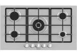 Hisense GM973XF Kochfelder Edelstahl Integriertes Gaskochfeld de 5 Zone(n)