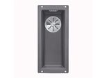Blanco Subline 160-U, Silgranit® Puradur®, Grigio Pietra, Senza Comando Di Scarico A Distanza