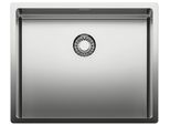 Naber Lavello Da Incasso Corno Piu Larghezza Mobile 60 Cm PFU4 Acciaio Inox 1013122