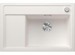Lavello In Granito Blanco Zenar Xl 6 S Compact 510 X 780 Mm Bianco 523778