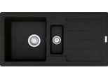 Franke Smart Strata Vestavný DřEz Fragranit DřEz Stg 651-86 Onyx OtočNý KnoflíK Od 60 Cm 114.0657.825