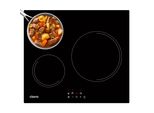 CIARRA 3 Zonen Induktuinskochfeld Einbau-Kochfelder mit 5600 W 9 Stufen Timer Touch VM3BIH-E