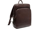 The Chesterfield Brand Zaino Con Scomparto Per Laptop Nicola Backpack Brown Marrone Scuro