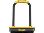 Onguard 8003 U-Lock Pitbull Std 115 X 230 Mm, Ø 14 Mm, Con Supporto, Nero/Giallo