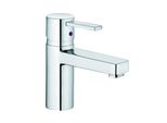 Kludi Zenta Mitigeur Monocommandé Pour Lavabo, Hauteur De Bec 75Mm, Sans Garniture D'éCoulement, Chrome, 382620575, 382620575