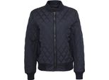 Urban Classics Donna Diamond Quilt Nylon Jacket Navy - S