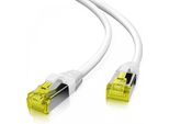 Helos 118148 Helos Cavo Patch S/Ftp Cavo Cat 6A Bianco 7,5M