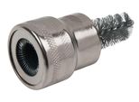 Ks Tools Spazzola Per La Pulizia Dei Morsetti E Dei Terminali Della Batteria, 120 Mm