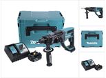 Makita Dhr 202 RF1J 18V Tassellatore Sds-Plus A Batteria In Valigetta Makpac + 1X Batteria 3,0 Ah + Caricatore