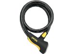 Onguard 8026 Serratura A Cavo Blindato Rottweiler 100 Cm, Ø 20 Mm, Nero