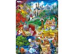 Larsen Puzzle Fiaba Fratelli Grimm 33 Pezzi.