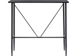 Vidaxl Tavolo Da Bar Nero 120 X 60 X 110 Cm Mdf