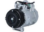 Compressore Aria Condizionata Con Puleggia A Cinghia Scanalata A V 110Mm Nrf Per Bmw 3