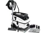 Aspirapolvere Industriale Wiltec 1600 Watt E Contenitore Da 30 Litri, Aspirapolvere A Umido E A Secco Con Sistema Di Filtraggio A 3 Pieghe E Funzione Di Soffiaggio, Aspirapolvere Multiuso Con Accessori