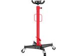 Cric Mobile Idraulico A Trasmissione Wiltec 500 Kg 110-190 Cm Di Altezza Di Sollevamento, Con 4 Ruote, Artiglio Di Sollevamento, Pedale, Martinetto Idraulico Per Auto E Camion