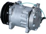 Compressore Aria Condizionata Con Doppia Puleggia A Cinghia 125Mm Nrf Per Case Ih