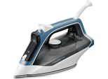 Rowenta Effective 2 Ferro Da Stiro A Secco E A Vapore Piastra In Acciaio Inox Nero - Blu - Bianco (DX1531)