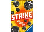 Ravensburger 26840 - Strike, Gioco Da Tavolo, Gioco Di Dadi Multicolore Per 2-5 Giocatori, Gioco Da Portare Con Sé Dagli 8 Anni, Gioco Per Famiglie