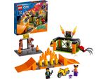 Lego 60293 City Stuntz Stunt Park, Set Con Moto Con Motore A Volano, Gabbia Di Ragno E Minifigure Del Corridore, Giocattolo Per Bambini Dai 5 Anni In Su