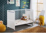 Lettino Per Bambini Con Materasso Nae - 60X120, Bianco