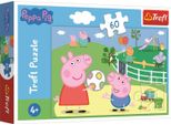 Trefl Peppa Pig Fun With Friends Puzzle 60 Pezzi Cartoni Animati
