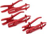 Set Di Pinze Stringitubo Wiltec 6 Pezzi In 3 Misure Per Tubi Flessibili, Dimensioni Delle Pinze 160 Mm, 190 Mm, 260 Mm, Diametro 12 Mm (1/2")-19 Mm (3/4""), Pinze Stringitubo"