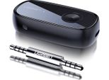 Ugreen Ricevitore Audio Bluetooth 5.0 Audio Aux Aptx, Aptx Ll Mini Jack Per Cuffie Nero (70304)
