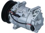 Compressore Aria Condizionata Con Puleggia Cinghia A V 125 Mm Nrf Per Nissan Qashqai