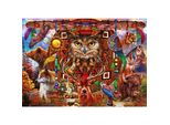 Bluebird Puzzle Animali Totem 4000 Pezzi