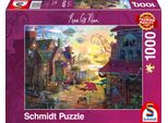 Schmidt Puzzle Della Nave Drago 1000 Pezzi