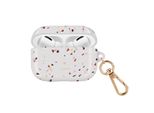 Uniq Etui Coehl Terrazzo Airpods ProbiałY/Natural White