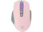 Mouse Da Gioco White Shark GM-5009 Gareth Crni, 6400 Dpi, Rosa